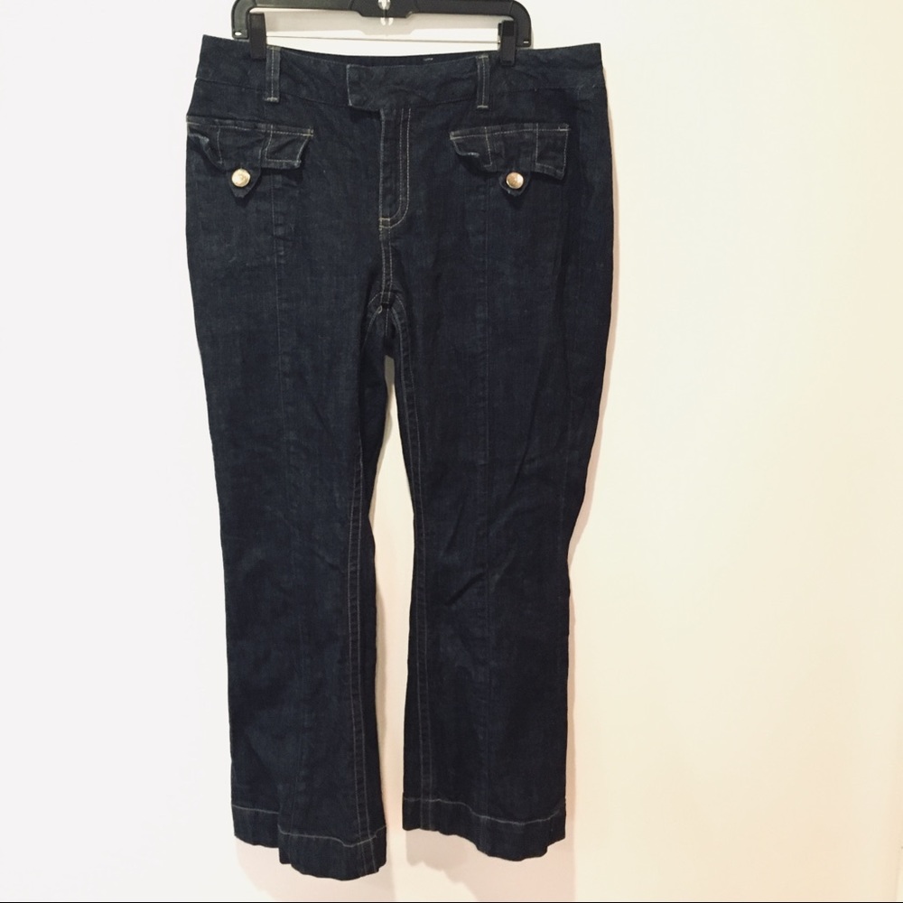 Seven7 |  High Rise Jeans with Sequin Detail